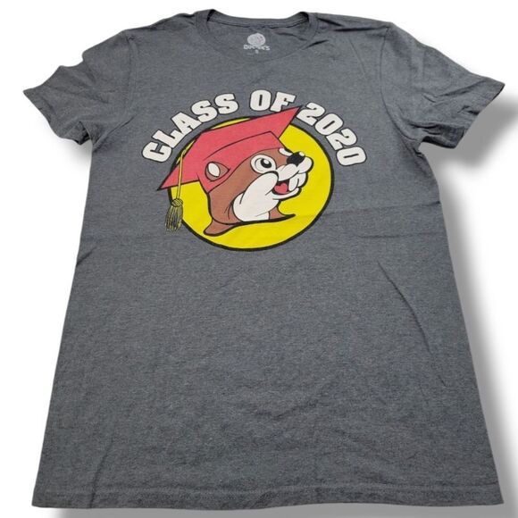 Buc-ee's Shirt Size Small S Buc-ee's Class Of 2020 Graphic Print T-Shirt Bucee's - Picture 1 of 7